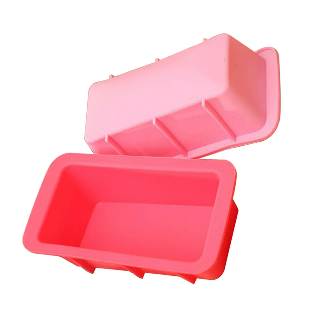 New Home Ktichen Tools Accessories Baking Pan Mold Rectangular Toast Bread Silicone Mould Small Bread Cake Mould Wholesale