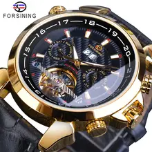 Forsining Mens Mechanical Watch Automatic Toubillon Date Relogio Business Skeleton Genuine Leather Wrist Watches Clock Masculino Forsining Mens Mechanical Watch Automatic Toubillon Date Relogio Business Skeleton Genuine Leather Wrist Watches Clock Masculino