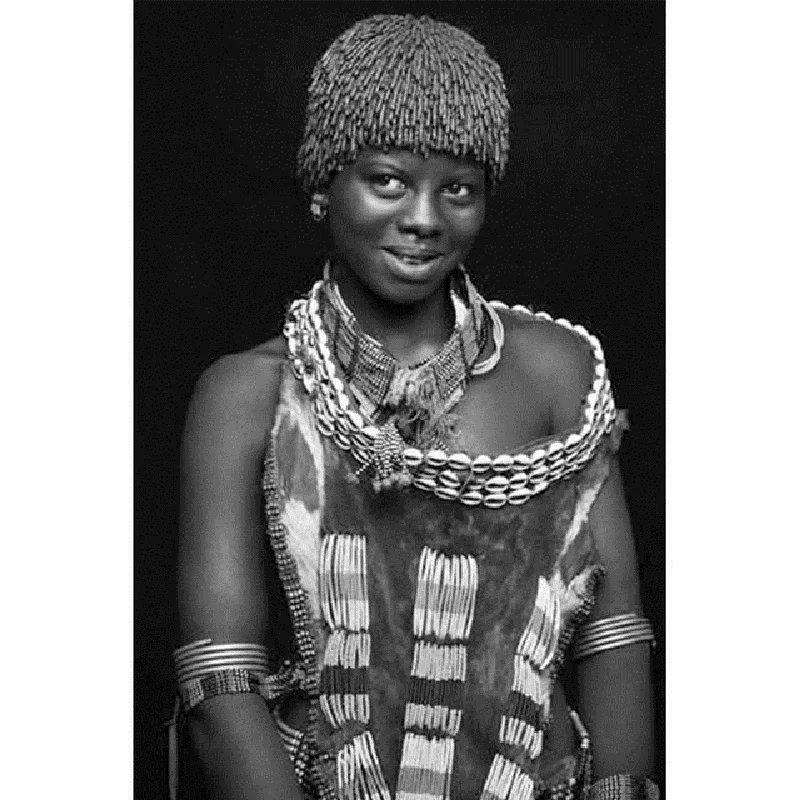 5D DIY square/round Diamond painting African woman Cross Stitch Embroidery Pattern Rhinestone home decor J1236 | Дом и сад