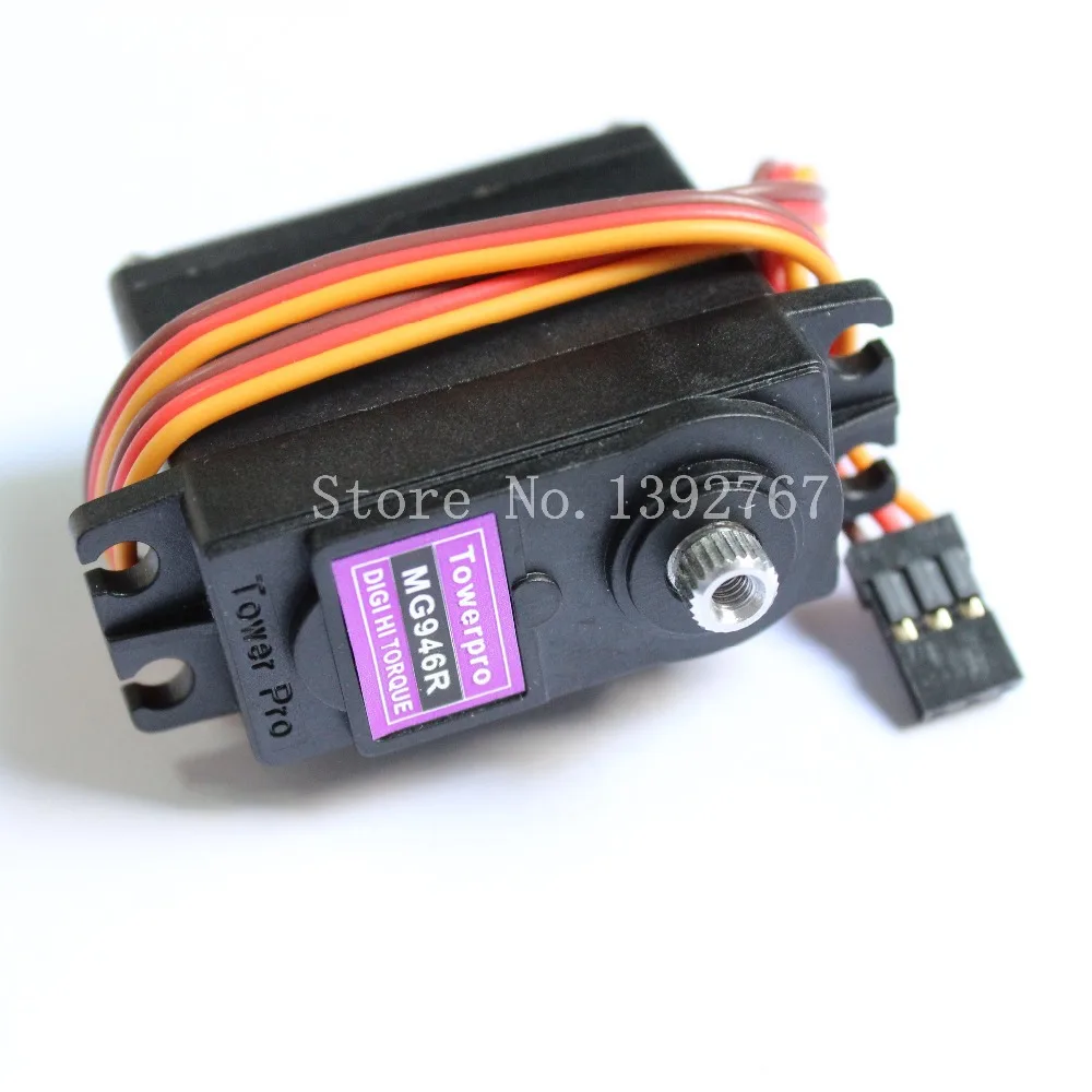 10 шт./лот оригинальная башня pro MG946R Servo DIGI Hi Torque 13 кг металлическая Шестерня
