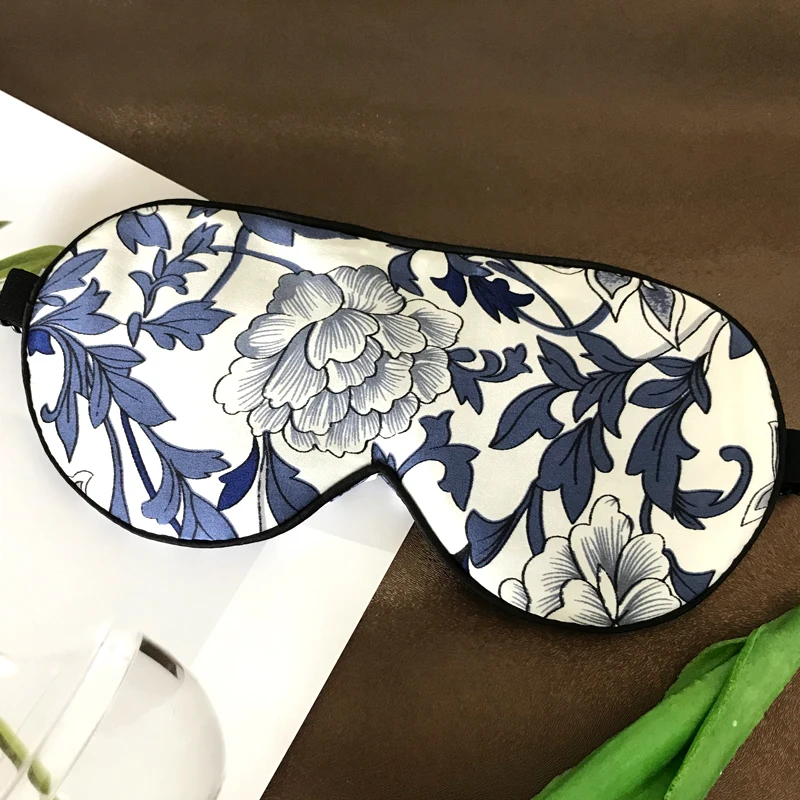 19 Momme Mulberry шелковая маска на глаза для сна повязка с эластичным ремешком мягкое