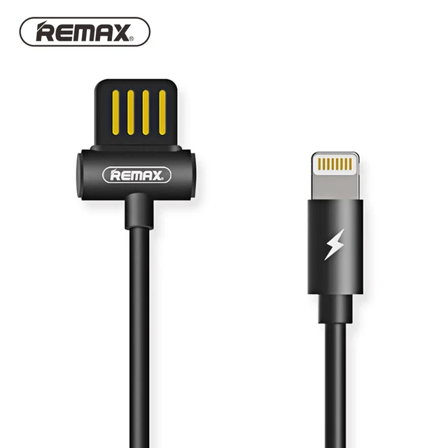 Новое поступление remax Талия друн Дата-кабель двухсторонний USB 2.1A 1 м Быстрая зарядка передачи данных для iPhone X 6 6s 7 8