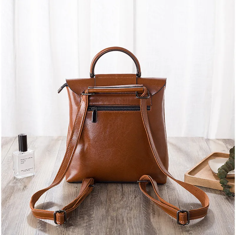 Рюкзак из натуральной кожи новая Корейская версия сумки через плечо из натуральной кожи модные сумки