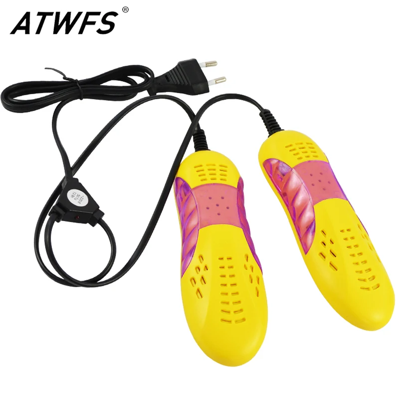 ATWFS сушилка для обуви с ультрафиолетовыми перчатками сушилка для обуви, подогреватель устройства Дезодорант антибактериальный осушитель