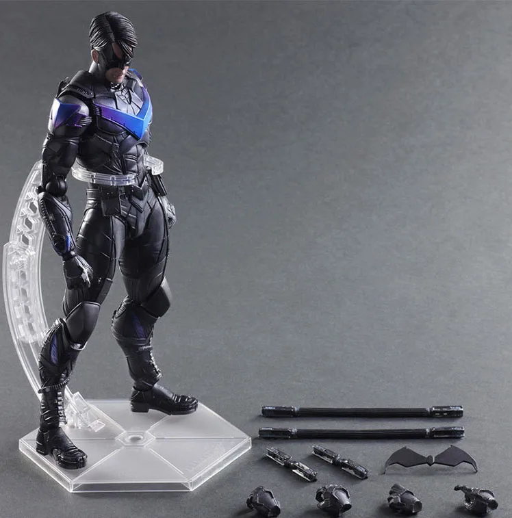 

Free Shipping 11" PA KAI Dick Grayson - Nightwing First Robin Boxed 27cm PVC Action Figure Collection Model Doll Toy Gift