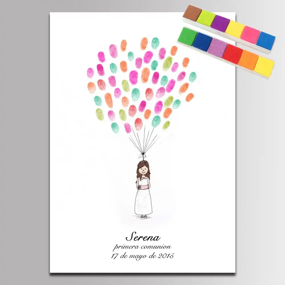 Detail Feedback Questions About Canvas Fingerprint Guest Book Baby