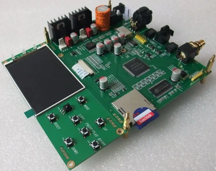  2018 New High Definition FPGA Lossless Digital Music Player DSD 192K HIFI Board with Case DAC Deskt
