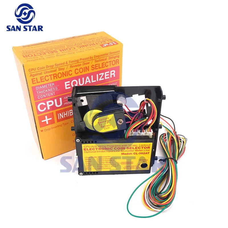 

CPU Comparable Vetical Coin Acceptor Drop Insert Coin selector Of Arcade Parts