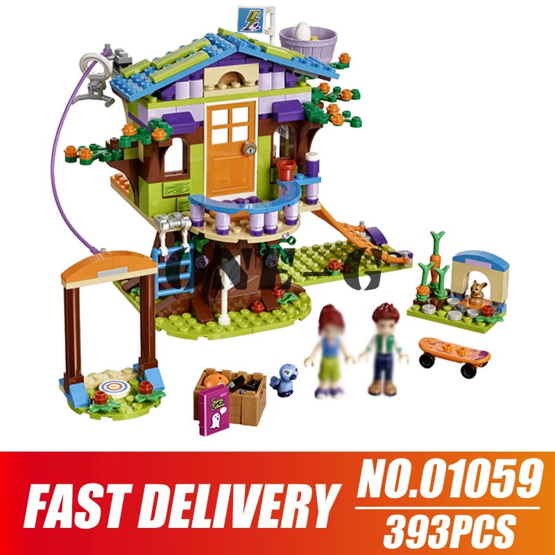 

Building blocks Mia's Tree House 10854 356pcs Compatible with lego Friends 41335 girl Bricks Princess figures toys for children