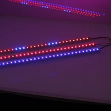 10 шт. 0,5 м(27Red+ 9 синий) высокое качество полный спектр светать 10 Вт светодиодный светать полосу для цветочных растений гидропоники Системы
