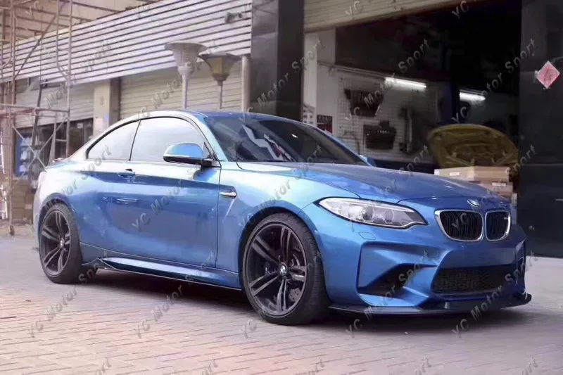 2016-2017 BMW F87 M2 MTC Design Style Body Lip Kit CF (115)_