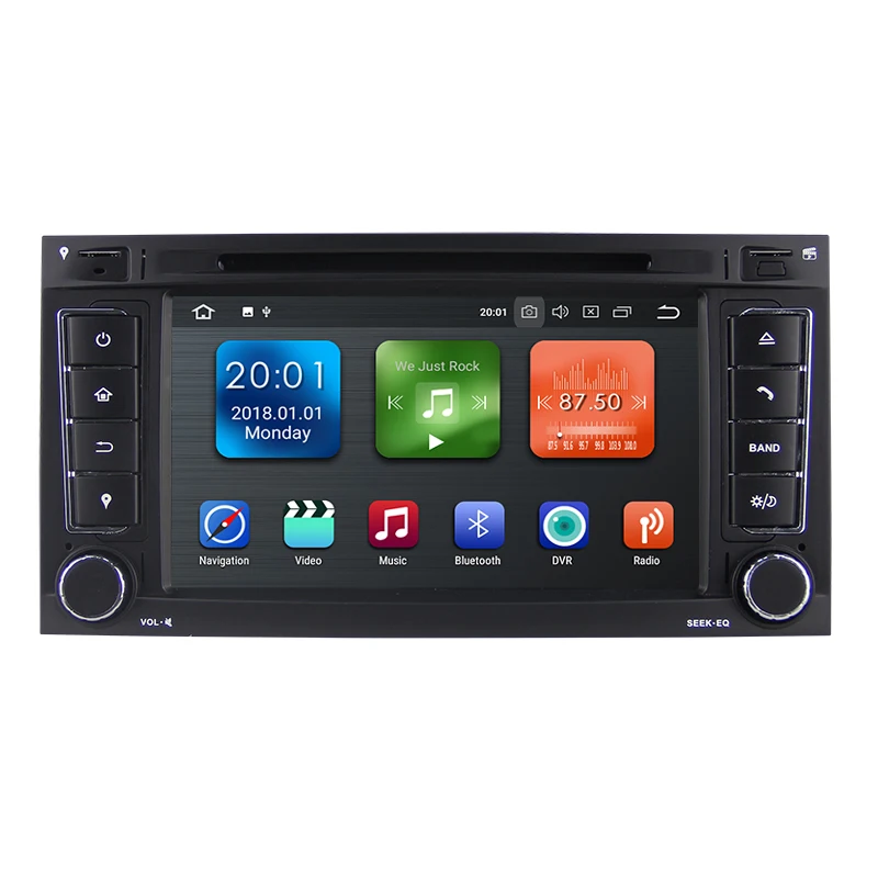 KSAOTU 7 &quotDAB + 4G Android 8 1 автомобильный DVD плеер SD GPS для VW Touareg T5 Multivan|Мультимедиаплеер