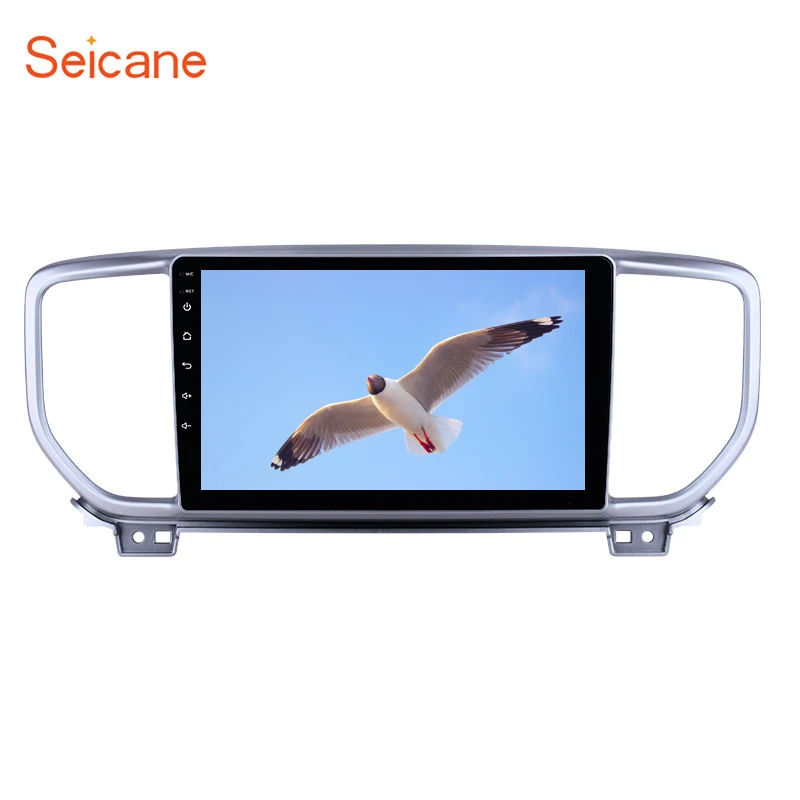 

Seicane 2din 9 inch GPS Navi Radio Android 8.1 for Kia Sportage R 2018-2019 with Bluetooth HD Touchscreen USB support Carplay