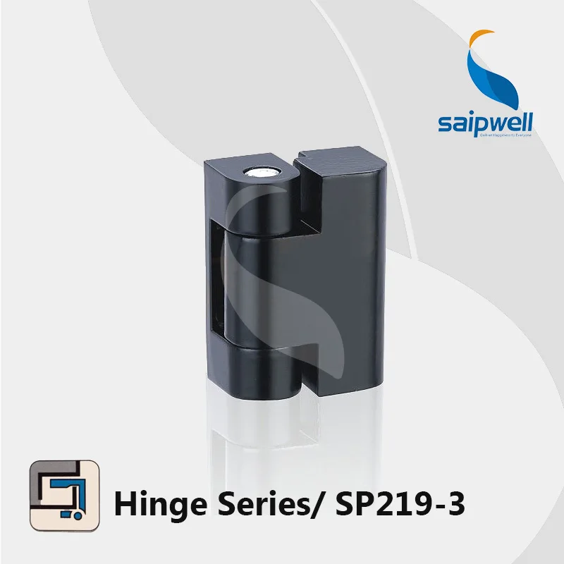 

C.C:22mm Matt Black Finished Zinc Door Hinge / Industrial Cabient Hinges Hardware SP219-3 (10pcs/lot)
