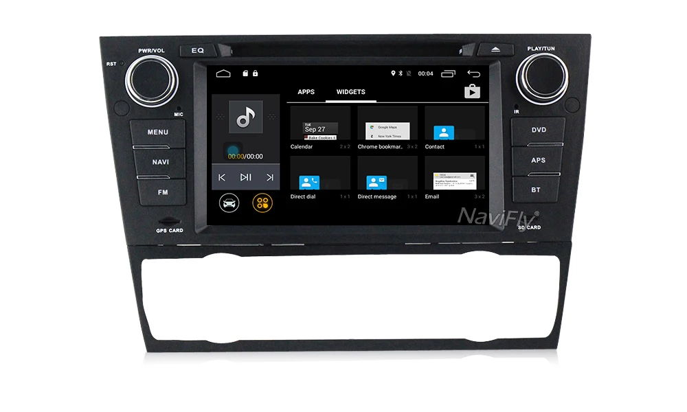 Perfect NaviFly pure Android 7.1 Quad Core Car DVD Player GPS Navi for E90 E91 E92 E93 Audio Radio Stereo Head Unit Free Canbus 19
