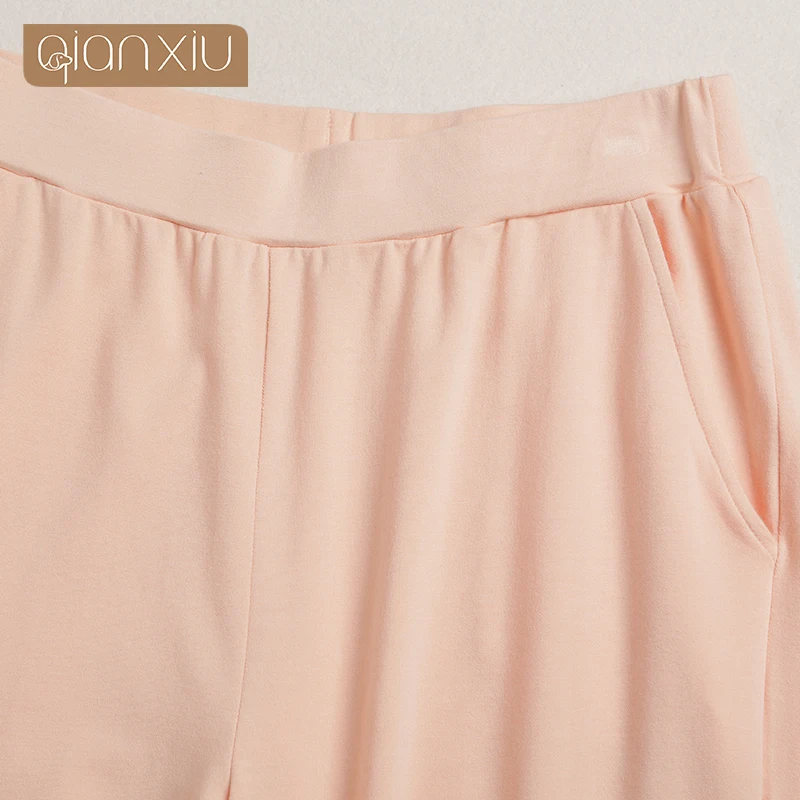 New Spring Autumn Couples Long Sleeve Stripe V Collar Cuffs Diagonal Pocket Cotton Home Clothes Suit Buttom Cardigan Sleepwear