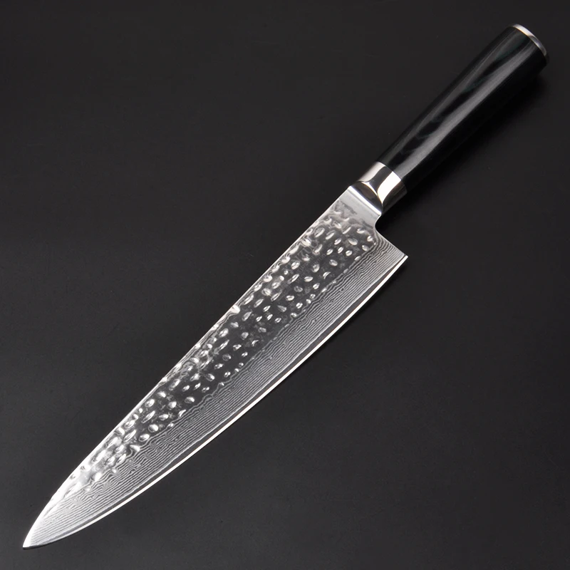 Kitchen Knife 9.5 inch Professional Chef Knives Japanese Damascus Steel Meat cutting Knife Chef
