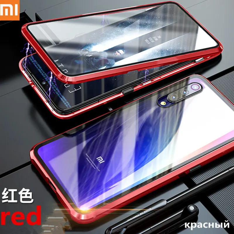 Оригинальный чехол для xiaomi mi 9se redmi note 7 8 8se 9 pocophone f1 Магнитная Адсорбция