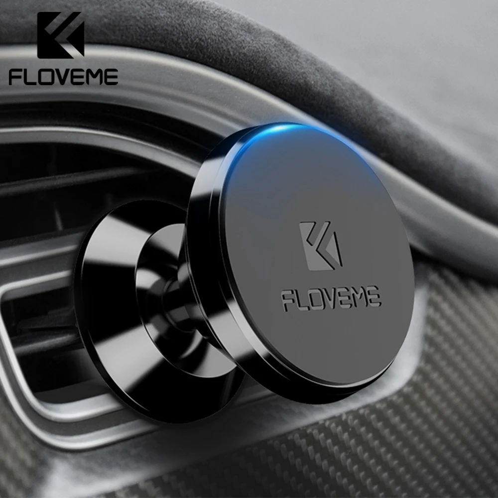 Автомобильный магнитный держатель FLOVEME для телефона Redm mi Note 8 Pro K30 Mi 10 кронштейн с