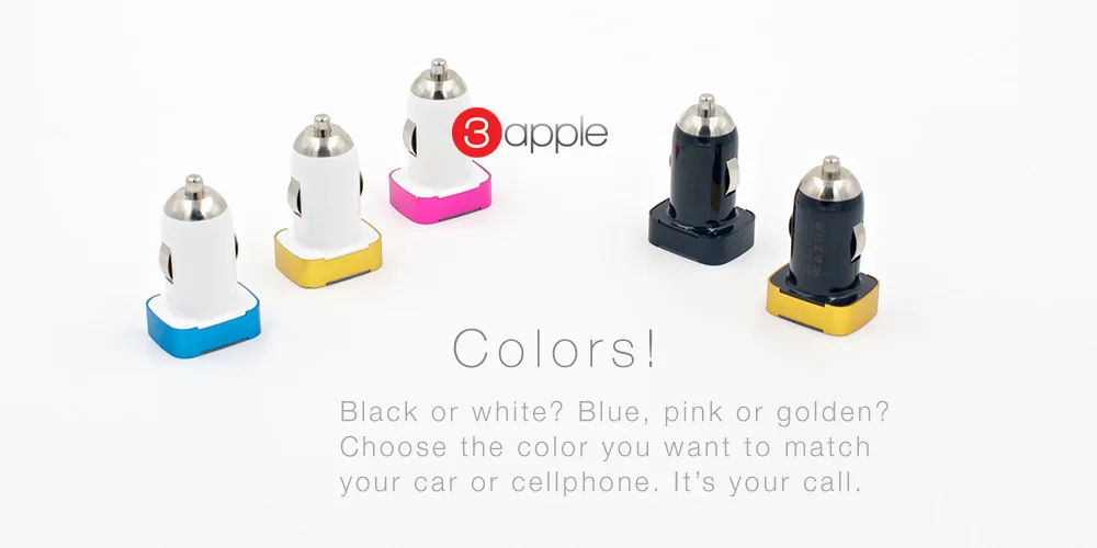2.1A Carregador For LG iphone sansung galaxy s5 S4 S3 xiaomi red rice HTC Nokia Huawei Lenovo k900 Cargador mini USB Car Charger  Compatible with for iphone 4 5 Samsung S4 S3 Motorola HTC LG Nokia Hua