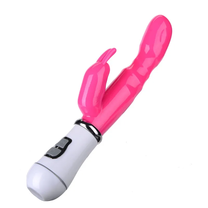

2017 Double G point Striped Fluorescent Women Vibration Tool 4 Color Strong Power