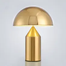 Постмодерн минималистский Свет Спальня Кабинет Настольная лампа Скандинавская индивидуальность креативная Грибная настольная лампа цена