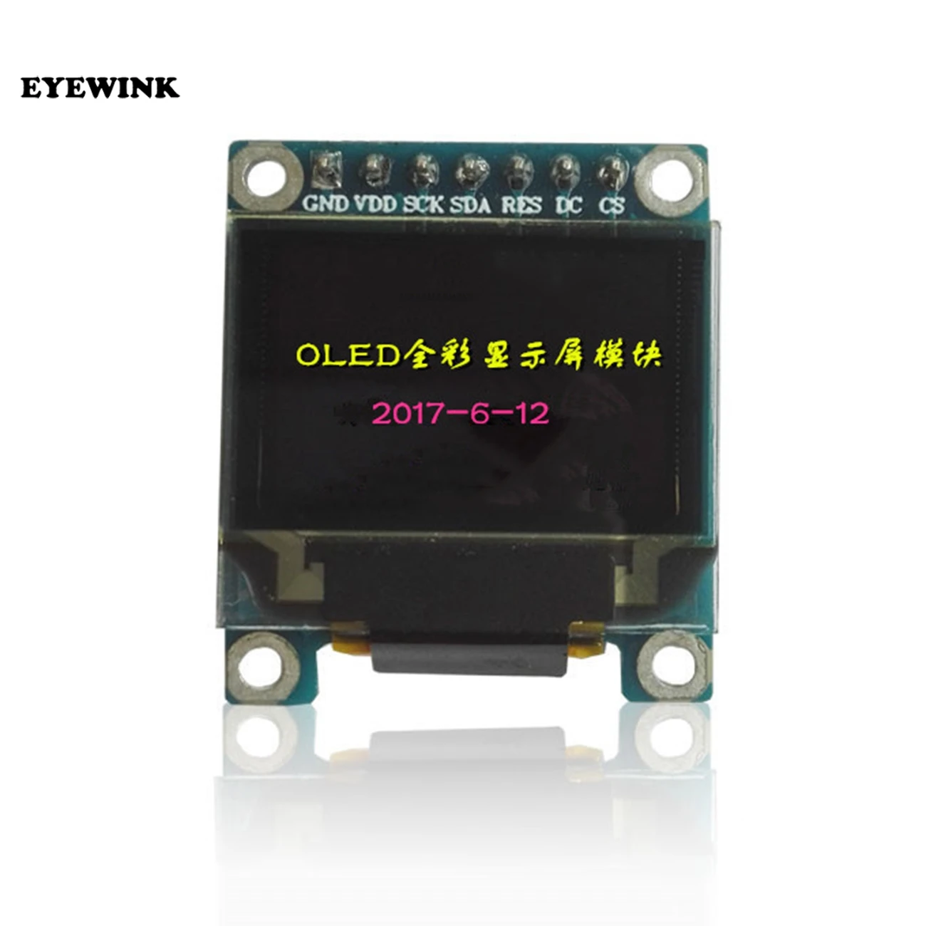 

0.95 Inch Full Color OLED Display Module with 96x64 Resolution SPI Parallel Interface SSD1331 Controller 7PIN