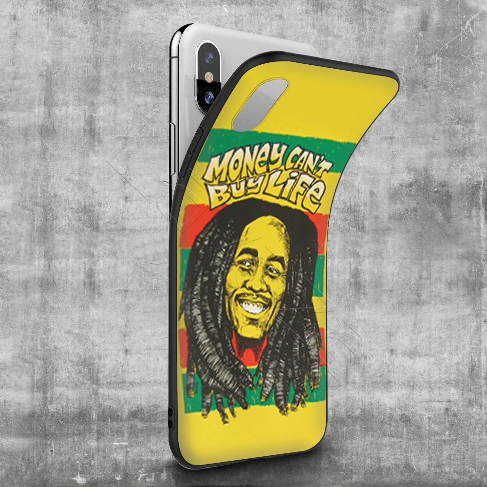 Чехол Lavaza Bob Marley для iPhone 11 Pro XS Max XR X 8 7 6 6S Plus 5 5S se