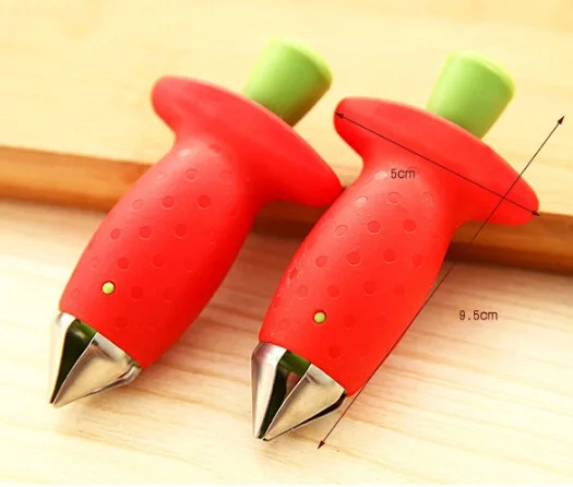 Кухонные принадлежности инструмент для удаления чашелистиков с клубники для томатные Стебли фрукты клубничный нож стволовый Съемник клубника кухонный инвентарь для тонкой нарезки