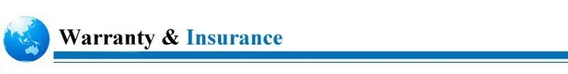 warranty and insurance