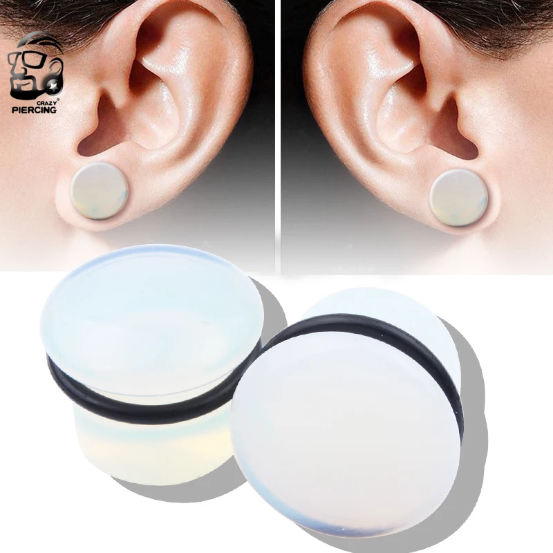 Opalite Ohrstecker 5mm - Organische Stein Ohrringe Von Decentraland