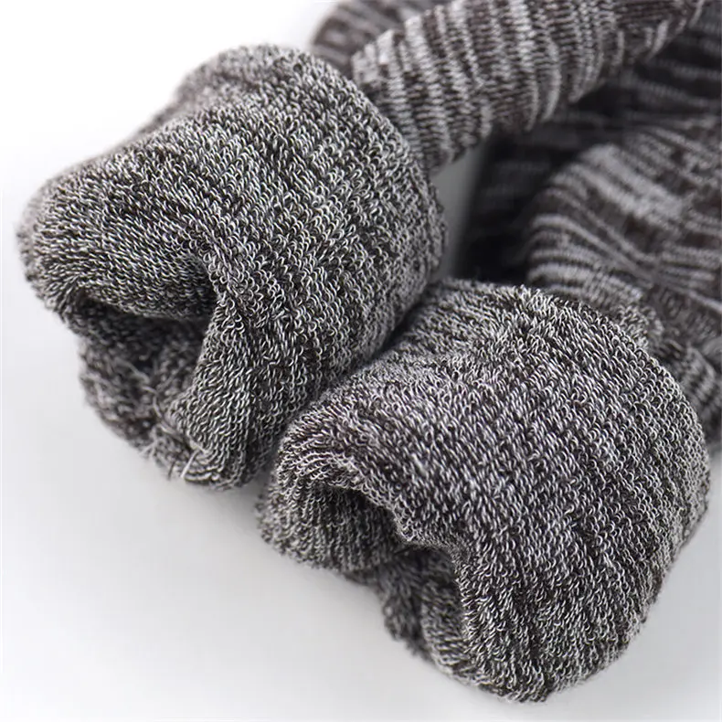 4pairs lot Eur39-44 Socks Men 2018 Winter Thicken Warm Terry socks Male Classic Business Casual Thermal Cotton Spring Crew Socks-02
