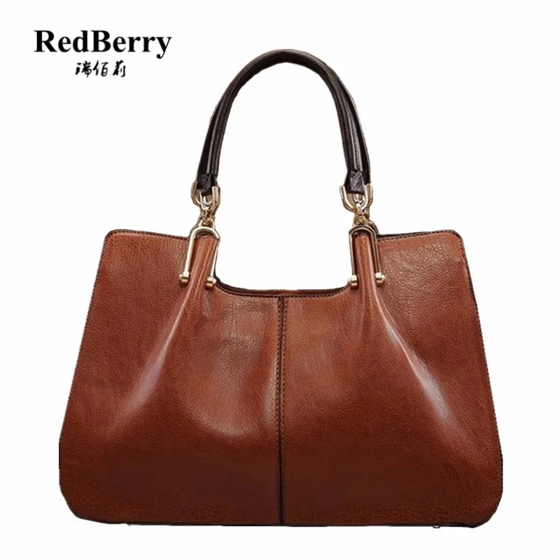 New Genuine Leather Bags 2017 Women Handbags Hot Shoulder Bag Fashion Vintage Crossbody Bag