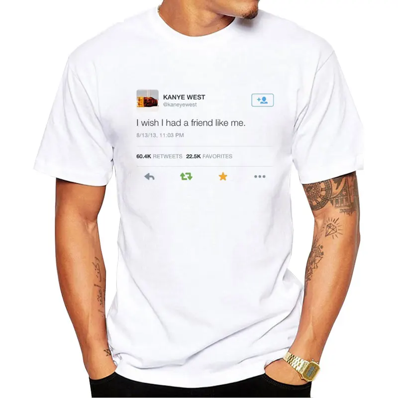 

Brand T Shirt Men Extended "i wish i had a friend like me" T-Shirt Men clothing 2019 Tops Hip Hop Camisetas Hombre