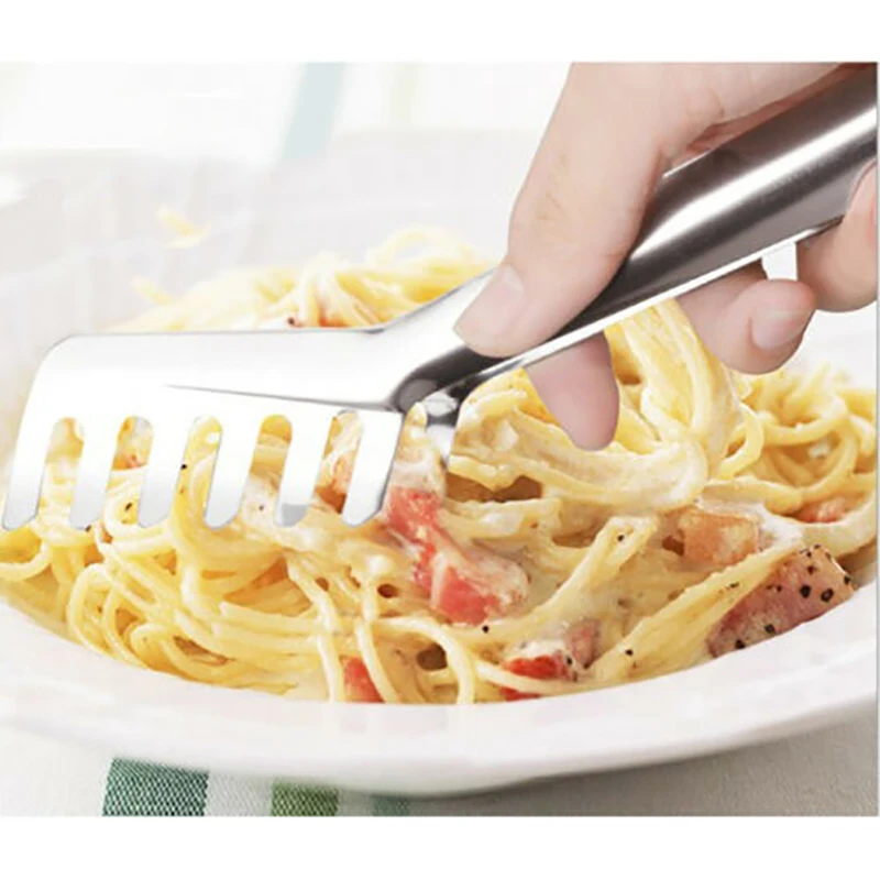 Еда гребень клип спагетти стринги из нержавеющей стали лапша острый контейнер для еды западные ресторанные принадлежности
