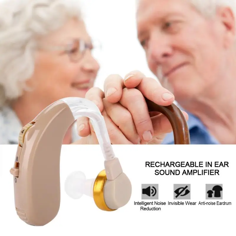 Hearing Aid Set Invisible Sound Voice Amplifier Wireless Bone