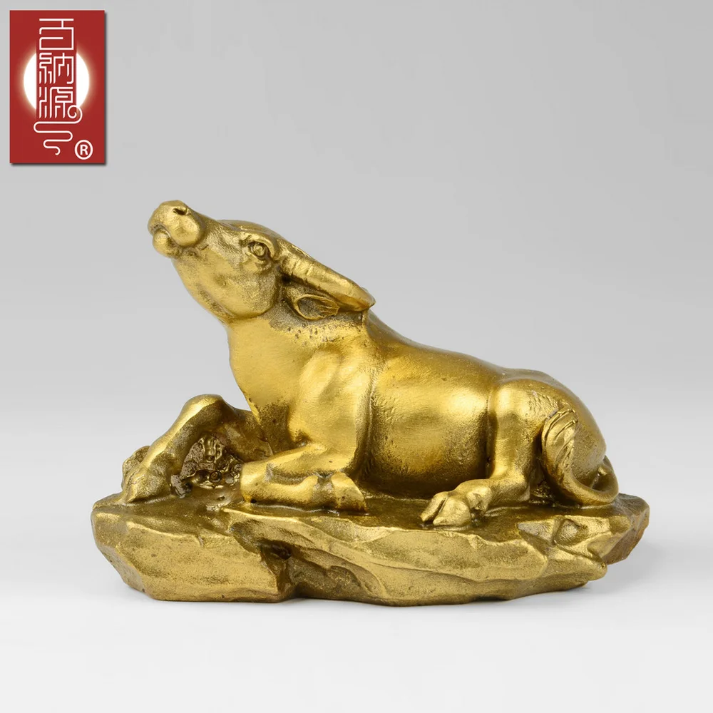 

Bronze gift lovers Art copper Patchwork pure zodiac cattle decoration topnew Large t386 home crafts