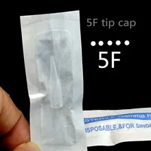 Постоянный макияж татуировки отдельный комплект стандартная машина иглы пластиковый наконечник колпачок для 5F машина иглы 500 шт./партия