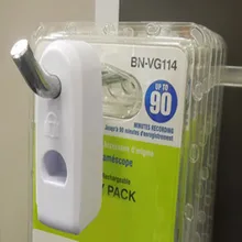 500 шт./лот цена оптовой продажи существующих крючки безопасности дисплей анти потерянный abs белый цвет СТОП ЗАМОК