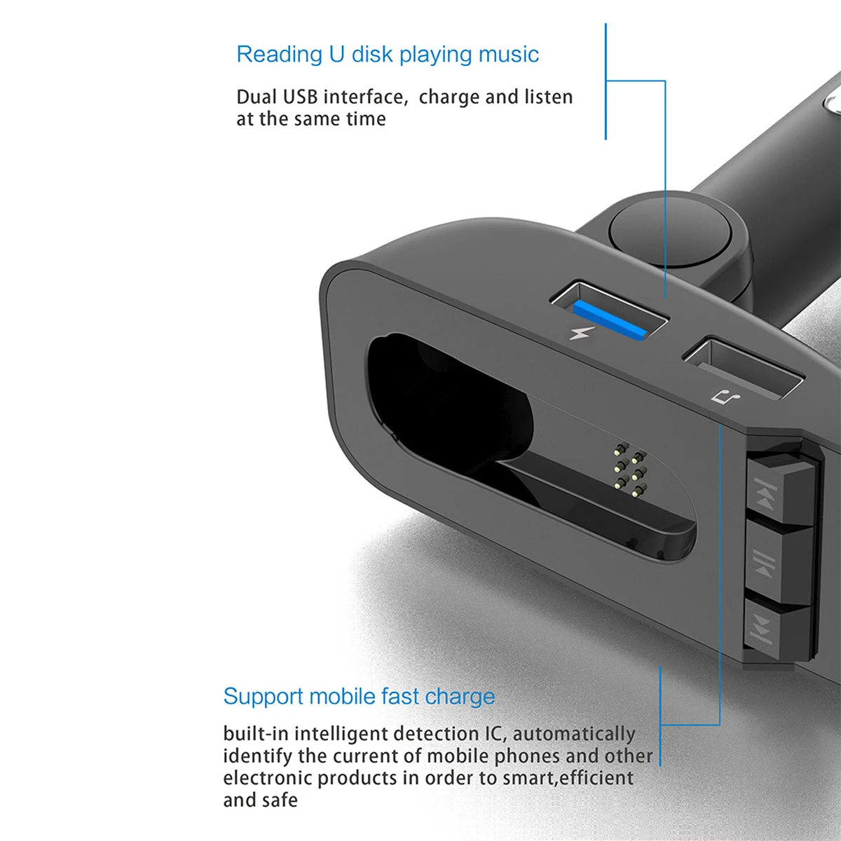 ER9 Беспроводной машинный набор Bluetooth телефонные звонки в режиме Hands free гарнитуру