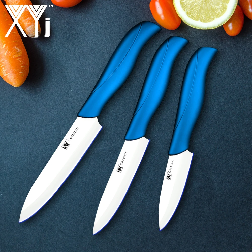 

XYj Ceramic Knife Chef Kitchen Knife Set Light Weight Kitchen Ceramic Knife Set 3" 4" 5" inch Cooking Kitchen Knife Tools
