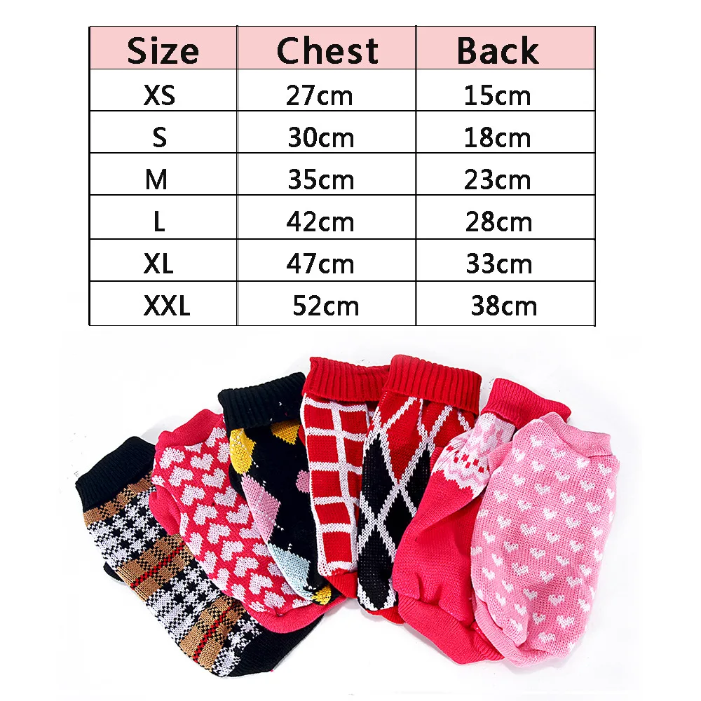 Winter Clothing For Dogs Clothes Christmas Pet Sweater Overalls For Dogs Clothing For Small Dogs Puppy Clothes Chihuahua (2)