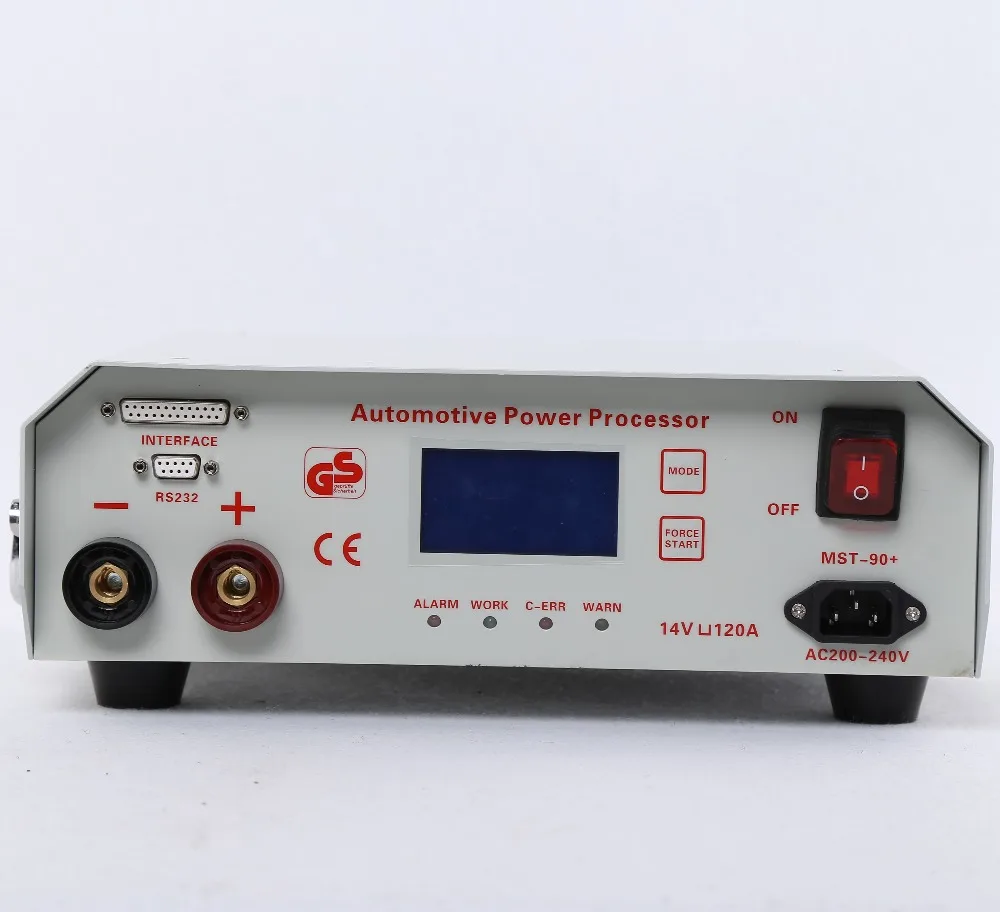 MST-90+ зарядное устройство 220 В автоматический регулятор напряжения питания для автомобиля ECU программирование стабилизатор напряжения