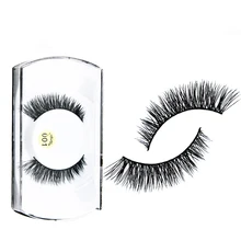 2 пары в партии Длинные ресниц для наращивания черного цвета поддельные накладные завивка для ресниц ресницы Faux Cils натуральный 3D Искусственные ресницы, удлинение инструменты