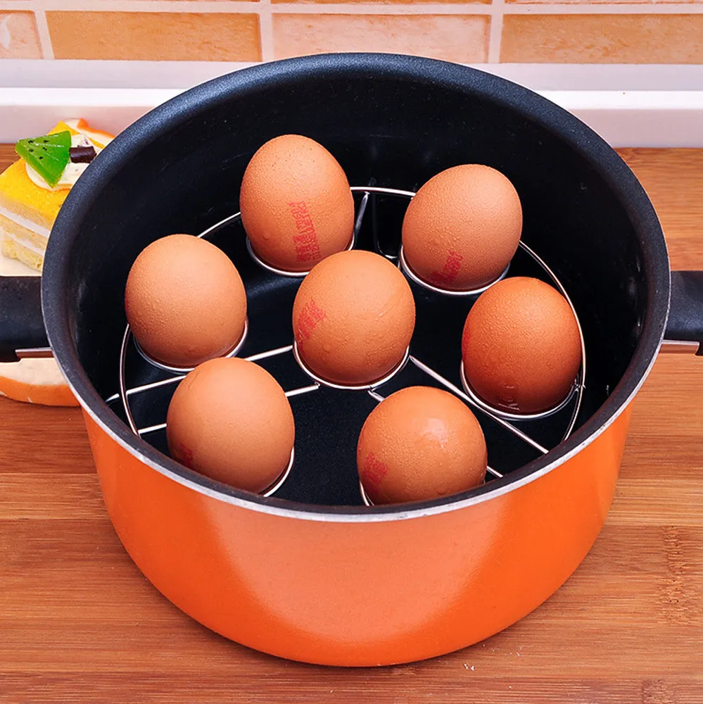 2Pcs Electric Pressure Cooker Steam Rack Egg Vegetable Steam Rack Stand
