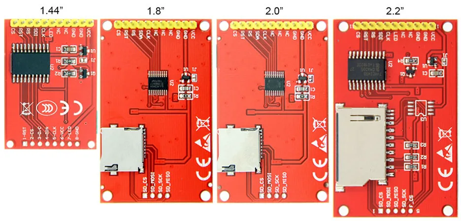 1,44, 1,8, 2,0, 2,2 дюйма серийный SPI TFT ЖК-дисплей модуль экран ST7735S ILI9225G плата привода для Arduino/STM32/51/AVR