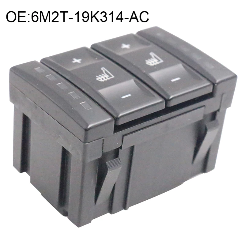 Новый черный переключатель управления сиденьем YAOPEI OEM 6M2T 19K314 AC 6M2T19K314AC для Ford mondeo