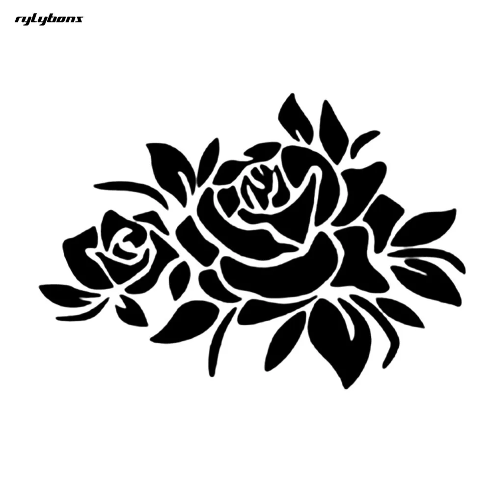 

2017 Special Offer Flower Car Stickers Car-styling Decal and Stickers for Motorcycle Auto Decoration Popular Styling 18*13CM
