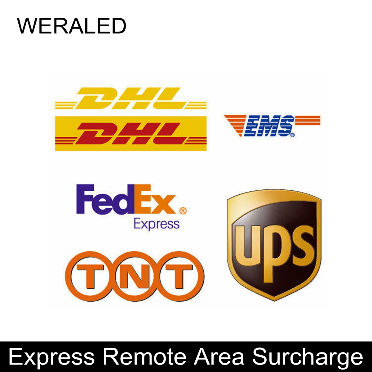 

FEDEX DHL UPS TNT DPEX Extended Area Surcharge Link Remote Area Surcharge
