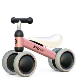 Детский баланс, скутер, ходунки для малышей 1-2 лет, Детский самокат без ножных педалей велотренажер, подарок для младенцев, четыре колеса